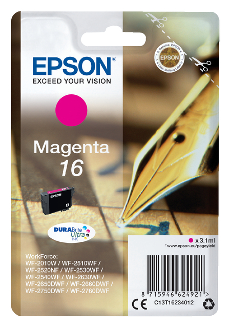 EPSON 16 ink cartridge magenta