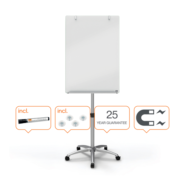 Nobo Glass Mobile Easel