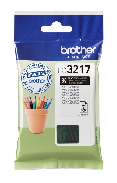 Brother Black Inkjet Cartridge LC3217BK