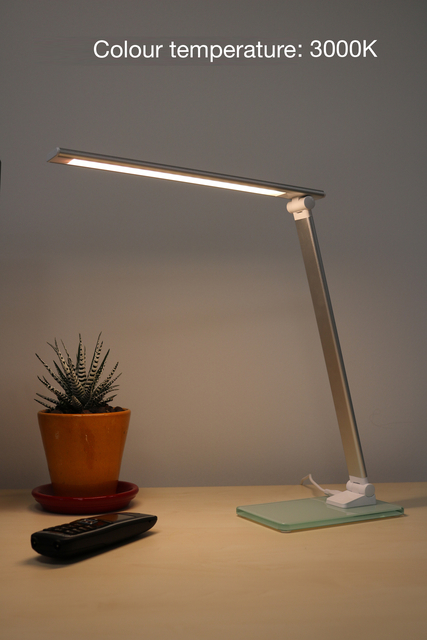 Bureaulamp Unilux Popy led wit