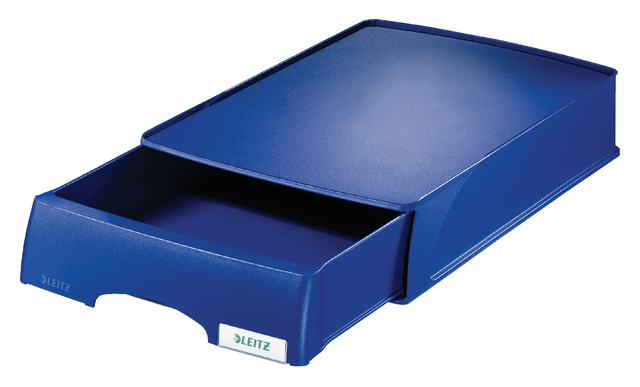 Letter Tray Leitz Plus Drawer Unit A4 blue