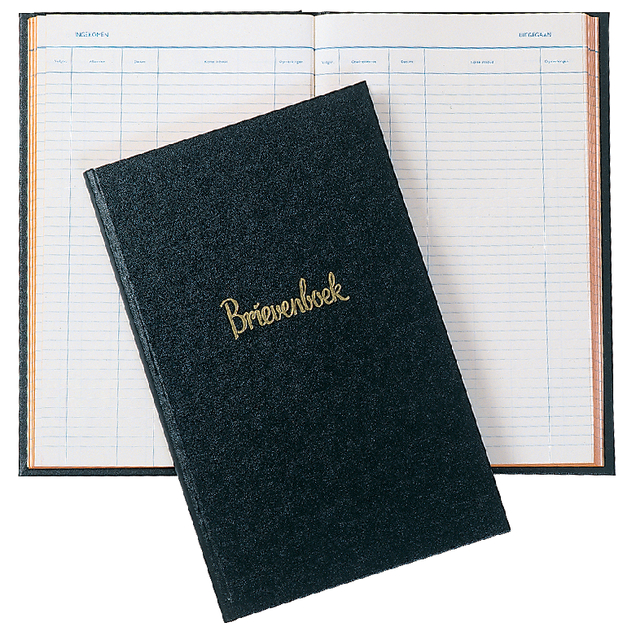 Classic Register correspondence book, 100 pages, black