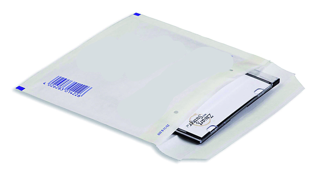 CD bubble envelope Quantore 175x200mm white 5 pieces