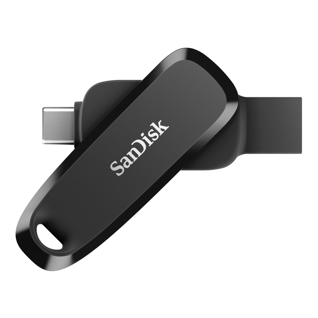 Phone Drive 256GB USB-C 3.2- USB-A zwart