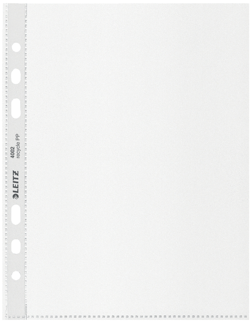 Showtas Leitz Recycle 100µ 6-gaats PP A5 transparant 25 stuk