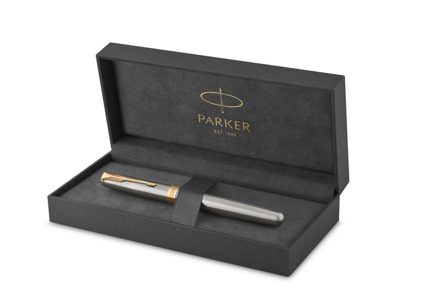Vulpen Parker Sonnet stainless steel GT medium