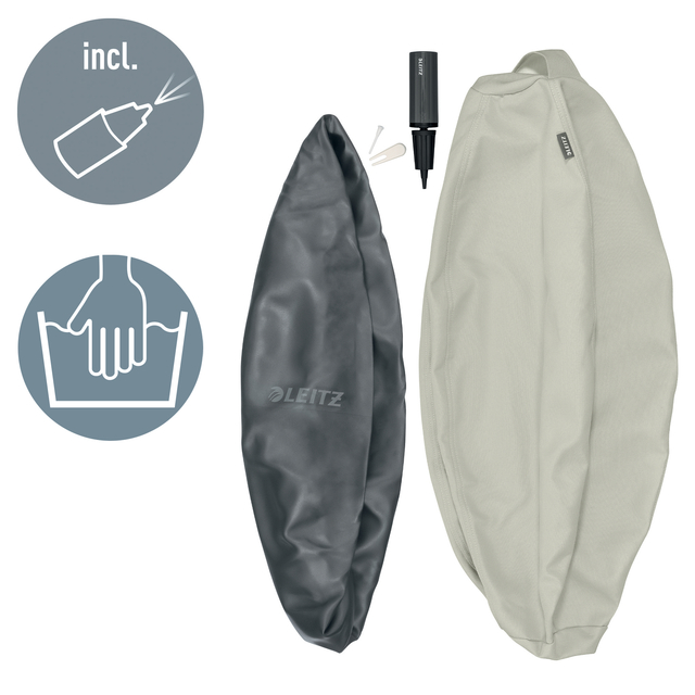 Actieve zitbal Leitz Ergo 75cm anti-rol design