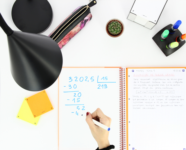 Collegeblok Oxford School A4+ lijn 23-gaats 160 pagina's 80gr pastel assorti 3 stuks