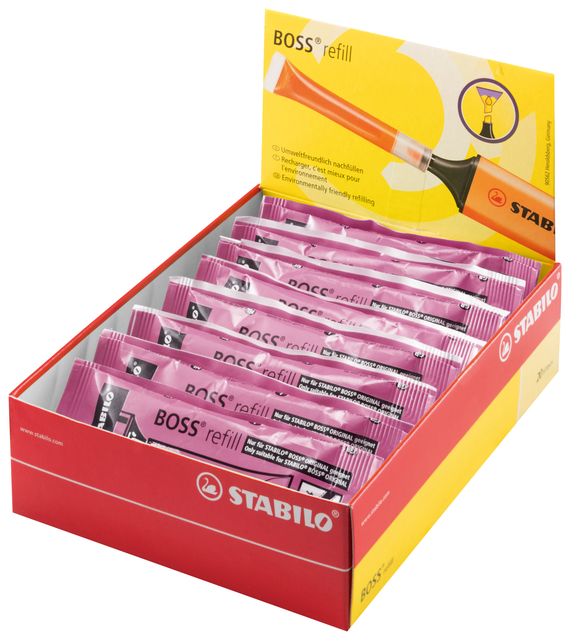 Markeerstiftinkt STABILO 070/56 roze
