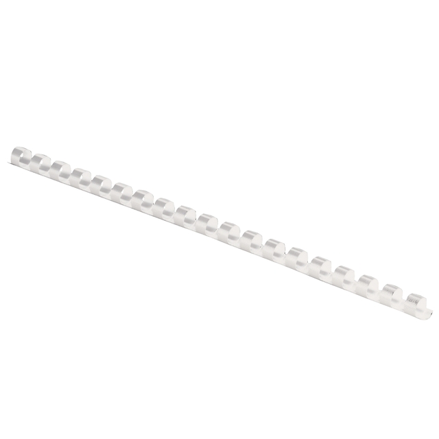 Fellowes Binding Spines 6mm White Pk100