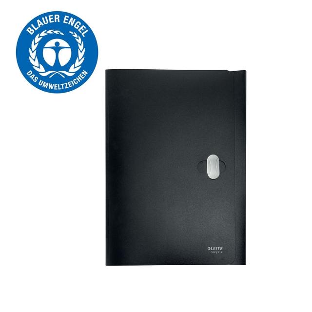3-flap Recycle Leitz A4 3-kleps PP black