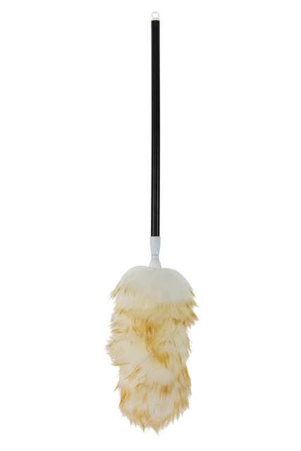 CLNQ Feather duster lambswool telesteel 110 cm