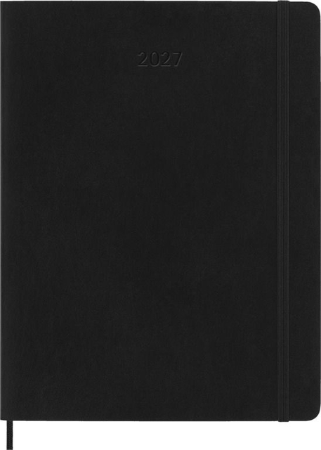 Agenda 2027 Moleskine 12M Planner Weekly 7dagen/1pagina xl sc black