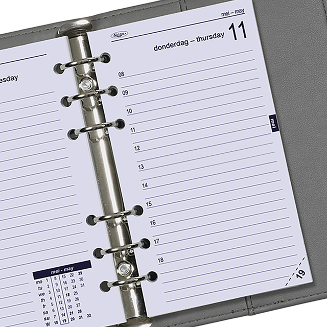 Agendavulling 2025 Kalpa Personal 1dag/1pagina