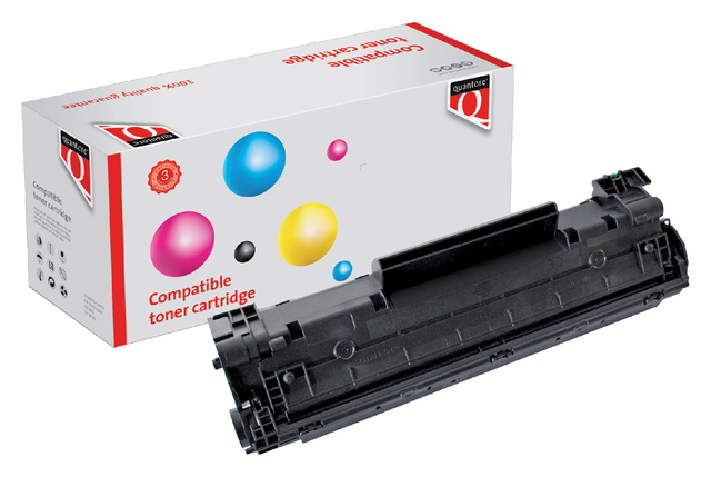 Toner cartridge Quantore HP CB436A 36A black HC