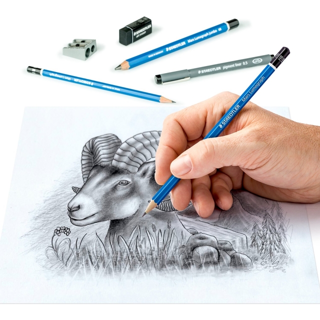 Potlood Staedtler Design Journey schetsset 12-delig