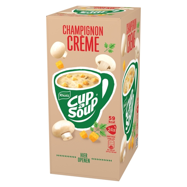 Cup-a-Soup Knorr champignon crème 24x140m
