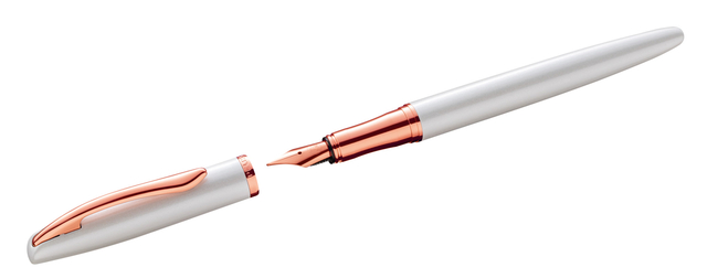 Schrijfset Pelikan Jazz Noble Elegance K36+P36 medium pearl