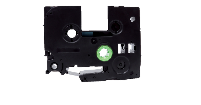Labeltape Quantore TZe-231 12mmx8m zwart op wit
