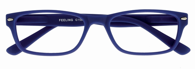 Leesbril I Need You +2.50 dpt Feeling blauw