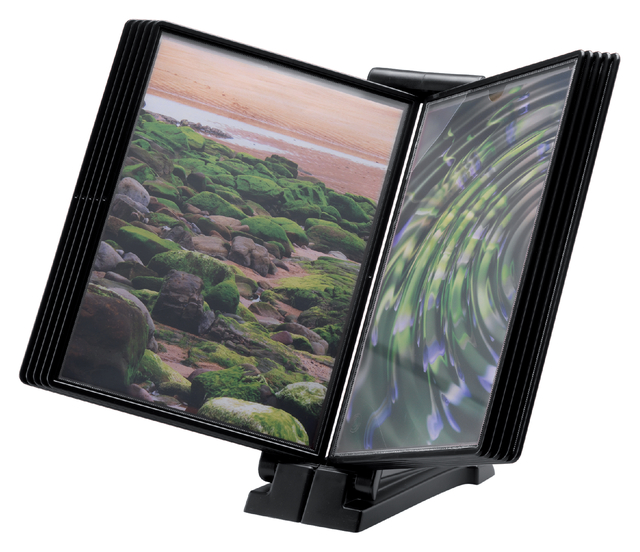 InfoManager Superior base including 10x Info Pockets A4 black