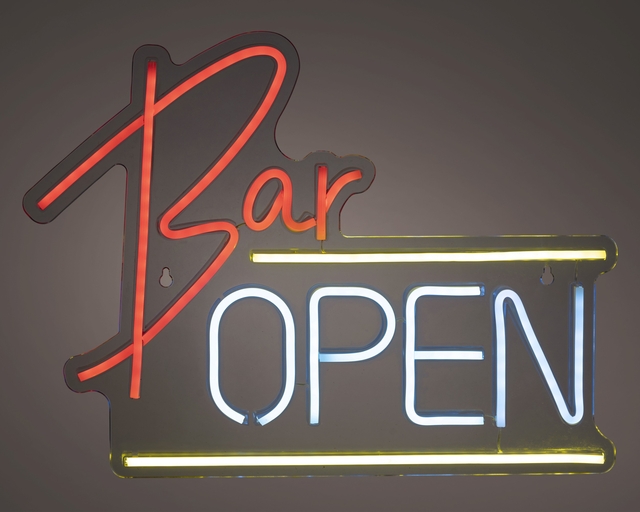 Ledbord Lumineo indoor USB neon Bar Open