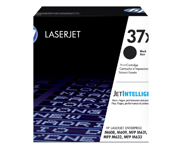 HP 37X LJ Toner Cart HY Black CF237X