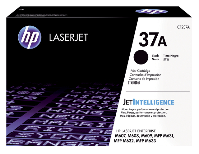 HP 37A LaserJet Toner Cartridge Black