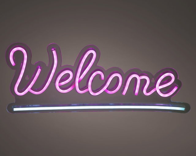 Ledbord Lumineo indoor USB neon Welcome