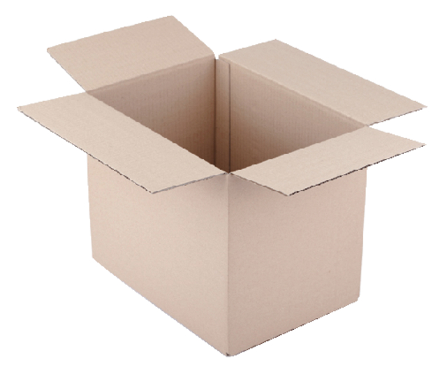 Amerikaanse vouwdoos CleverPack 486x386x386mm BC-golf bruin 5 stuks