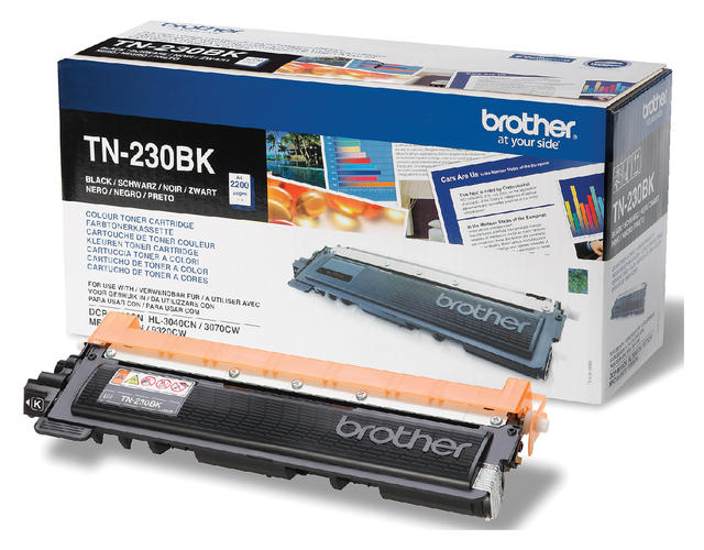 Brother TN230BK Toner Cart Black