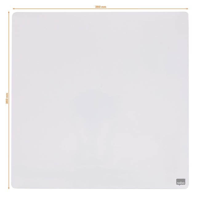 Whiteboard Nobo tile 36x36cm white magnetic