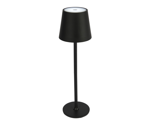 Tafellamp Lumineo led oplaadbaar steady buiten zwart