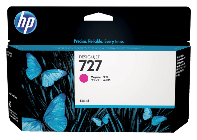 HP 727 Ink Cart Magenta 130ml B3P20A