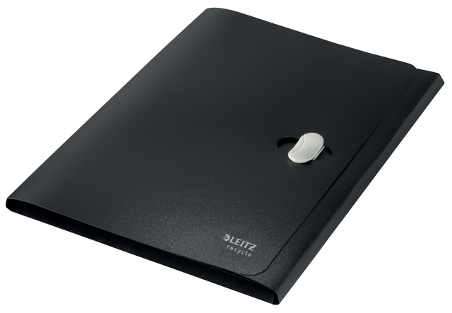 3-flap Recycle Leitz A4 3-kleps PP black