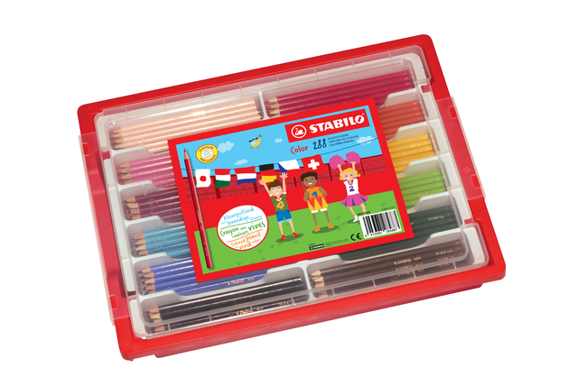 Kleurpotloden STABILO Color assorti classpack à 288 stuk