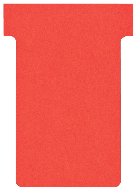 Planbord T-kaart Nobo nr 2 48mm rood 100 stuks