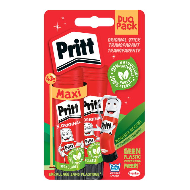 Glue stick Pritt Stick Original 43gr blister