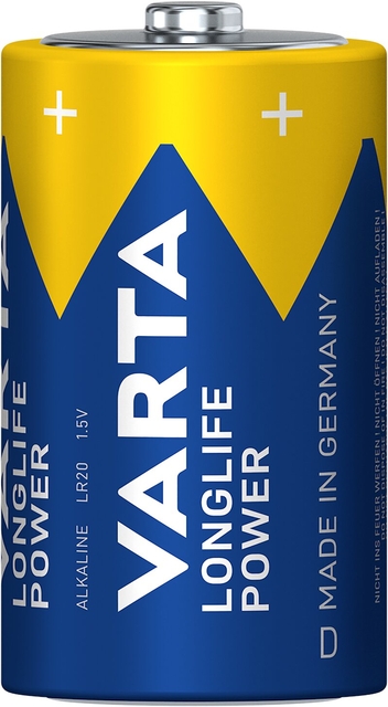 Batterij VARTA Longlife Power 2x D
