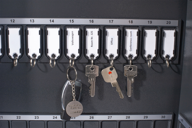 Key cabinet Pavo high security magnetic 50 hooks 575x450x77mm