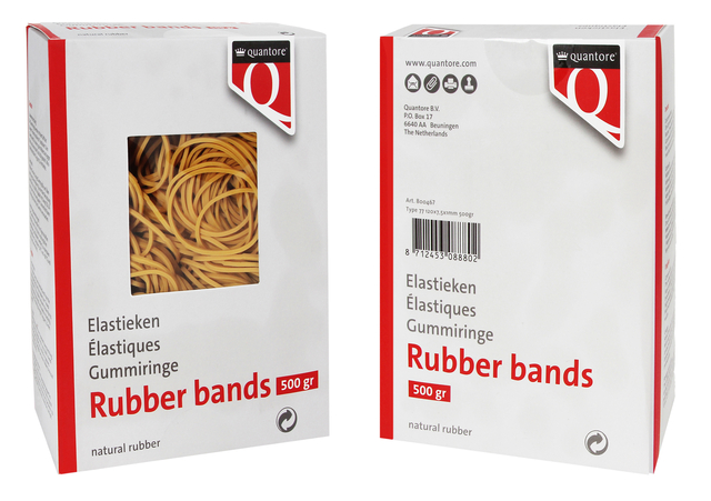 Rubber band Quantore 18 80x1,5x1mm 500grams