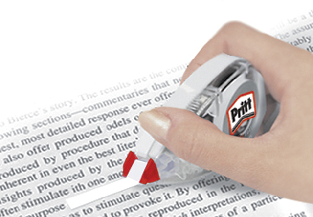 Correctietape Pritt Mini Flex 4.2mmx7m promo pack à 7+3 gratis