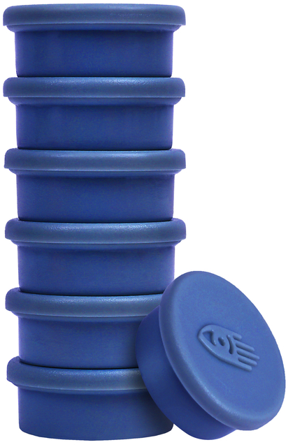 Legamaster magnet 20mm blue 8pcs C&C