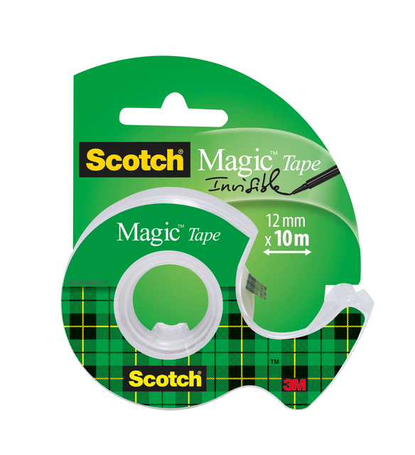 Adhesive tape Scotch Magic 810 12mmx10m tape holder