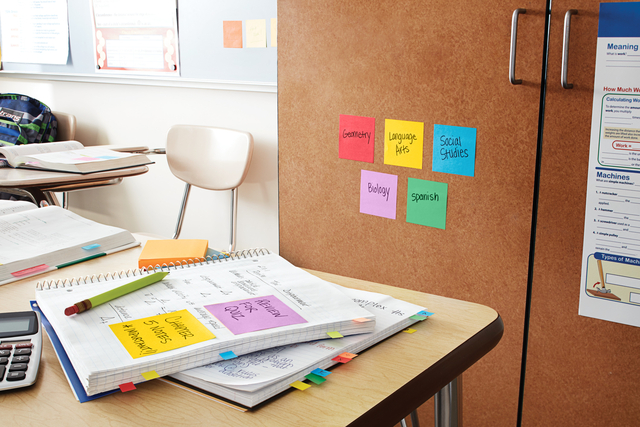 Memo pad Post-it 654 Super Sticky 76x76mm pink 90 sheets