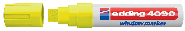 edding 4090 chalk marker blister of 1 neon yellow