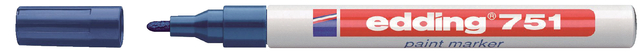 edding 751 paint marker blue