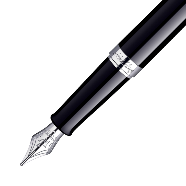 Vulpen Waterman Hémisphère black lacquer CT medi