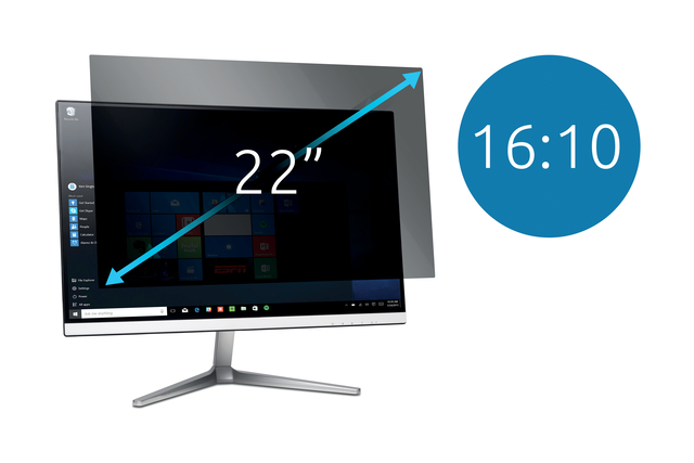 Privacyfilter Kensington 2-weg voor 22" monitors 16:10