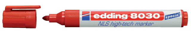 edding 8030 NLS high-tech marker red